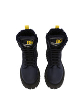 Quilted nylon combat boots - | Dolce & Gabbana