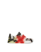 New Roma sneakers with spray-paint DG logo print - | Dolce & Gabbana