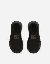 Wave slip-on sneakers with logo DG - | Dolce & Gabbana