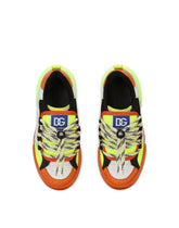 Mixed-material Portofino Space sneakers - | Dolce & Gabbana