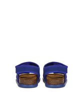 Technical fabric sandals with logo embroidery - | Dolce & Gabbana