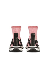 Sorrento 2.0 stretch mesh high-top sneakers - | Dolce & Gabbana