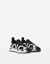 Stretch mesh Sorrento 2.0 sneakers - | Dolce & Gabbana
