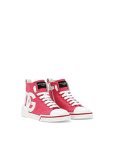 Canvas Portofino Space high-top sneakers - | Dolce & Gabbana
