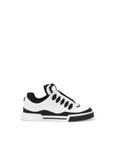 Mixed-material Portofino sneakers - | Dolce & Gabbana