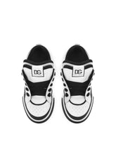 Mixed-material Portofino sneakers - | Dolce & Gabbana