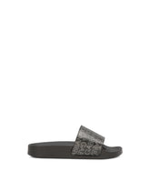 Calfskin beach sliders - | Dolce & Gabbana