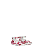 Printed nappa leather ballet flats - | Dolce & Gabbana