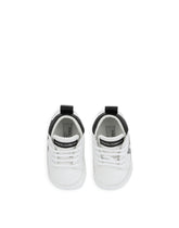 Nappa leather sneakers with DG logo - | Dolce & Gabbana