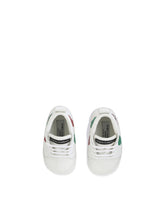 Nappa leather sneakers with Made in Italy print - | Dolce & Gabbana