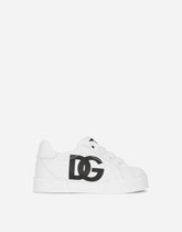 Portofino Light sneakers with DG logo - | Dolce & Gabbana