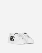 Portofino Light sneakers with DG logo - | Dolce & Gabbana