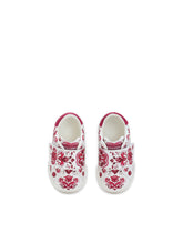 Printed calfskin Portofino sneakers - | Dolce & Gabbana