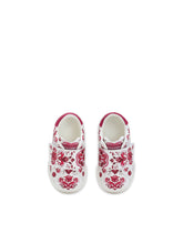 Printed calfskin Portofino sneakers - | Dolce & Gabbana