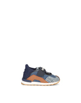 Denim patchwork NS1 sneakers - | Dolce & Gabbana
