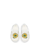 Rubber sandals with DG flower logo - | Dolce & Gabbana