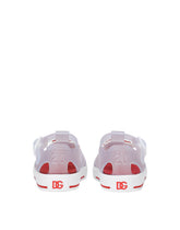 Rubber sandals with DG flower logo - | Dolce & Gabbana