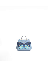 Sicily crossbody bag in napped calfskin leather with patch - | Dolce & Gabbana