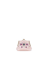 Satin crossbody bag with crystals - | Dolce & Gabbana