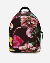 Printed nylon backpack - | Dolce & Gabbana