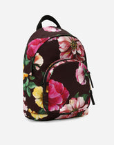 Printed nylon backpack - | Dolce & Gabbana