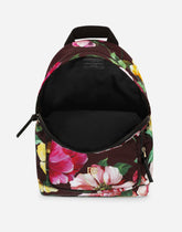 Printed nylon backpack - | Dolce & Gabbana