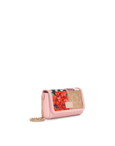 Calfskin and mixed-fabric crossbody bag - | Dolce & Gabbana