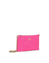 Woven raffia shoulder bag - | Dolce & Gabbana