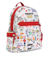 Nylon backpack with Smemo print - | Dolce & Gabbana