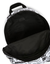 Nylon backpack with graffiti print - | Dolce & Gabbana