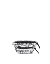 Nylon belt bag with graffiti print - | Dolce & Gabbana
