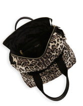Nylon Mamma bag with leopard print - | Dolce & Gabbana