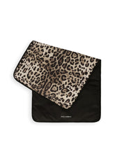 Nylon Mamma bag with leopard print - | Dolce & Gabbana
