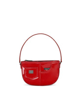 Patent leather shoulder bag - | Dolce & Gabbana