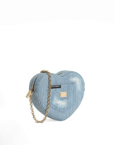 Denim DG Girlie Heart bag - | Dolce & Gabbana