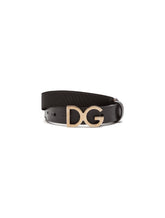 Stretch tape belt with DG buckle - | Dolce & Gabbana