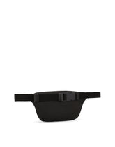 Dolce & Gabbana Waist Bag In Solid-Coloured Leather And Nylon - | Dolce & Gabbana