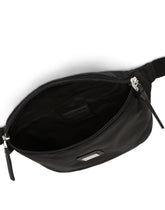 Dolce & Gabbana Waist Bag In Solid-Coloured Leather And Nylon - | Dolce & Gabbana
