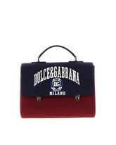Nylon school bag with Dolce&Gabbana logo - | Dolce & Gabbana