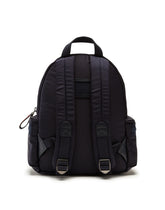 Nylon backpack with rubberized logo - | Dolce & Gabbana