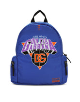 Nylon backpack with logo print - | Dolce & Gabbana
