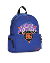 Nylon backpack with logo print - | Dolce & Gabbana