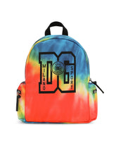 Nylon backpack with tie-dye print - | Dolce & Gabbana