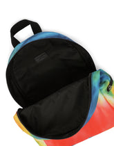 Nylon backpack with tie-dye print - | Dolce & Gabbana