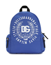 Nylon backpack with DG logo print - | Dolce & Gabbana