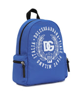 Nylon backpack with DG logo print - | Dolce & Gabbana