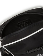 Crossbody bag in nylon with DG logo print - | Dolce & Gabbana