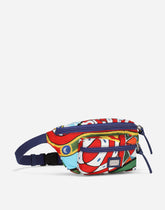 Printed nylon belt bag - | Dolce & Gabbana