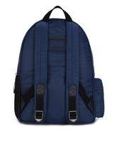 Nylon backpack with DG logo - | Dolce & Gabbana