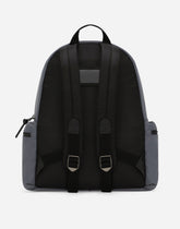 Nylon backpack with Dolce&Gabbana logo - | Dolce & Gabbana